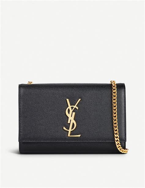 borsa yves saint laurent nera lucida